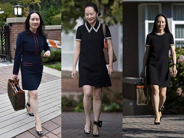 高太|孟晚舟再亮相,穿珍珠裙太奢华,发际线比老父亲还高太惹人心疼