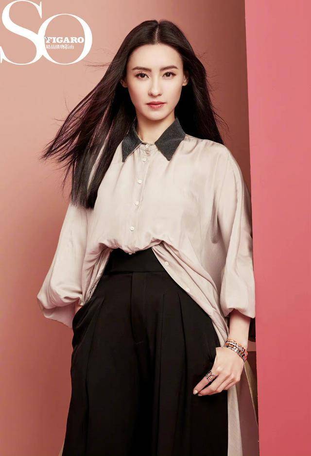 身材|41岁张柏芝粉嫩大片曝光！条纹金裙尽显九头身身材，神颜更是无敌