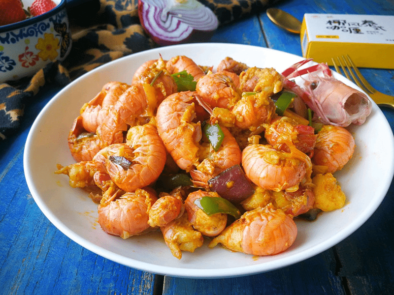 原创爱吃咖喱的看过来,出锅馋的人直流口水,开胃下饭