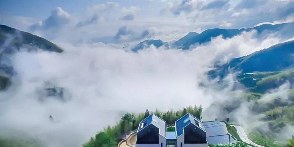 浙江最美民宿，建在云端上，看遍田园景色！