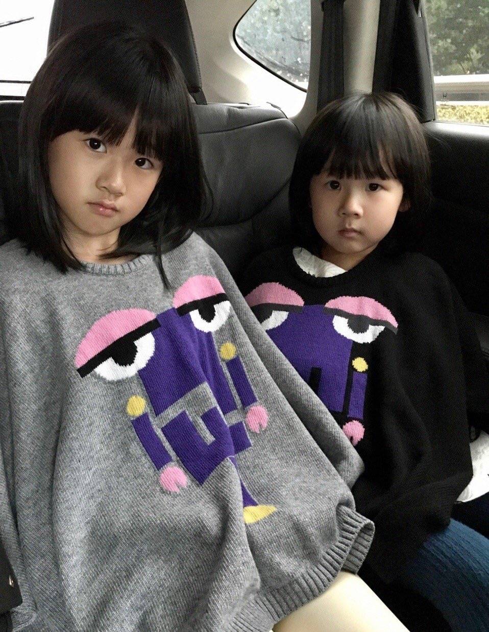 氛围|陆毅老婆女儿拍写真,满屏都是大长腿,12岁贝儿和妈妈共用一张脸