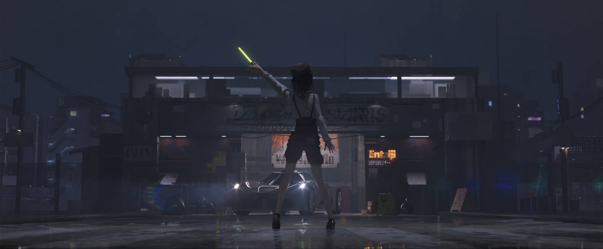 光影|国人画师的概念原画作品，三维与二维的元素处理得融洽自然