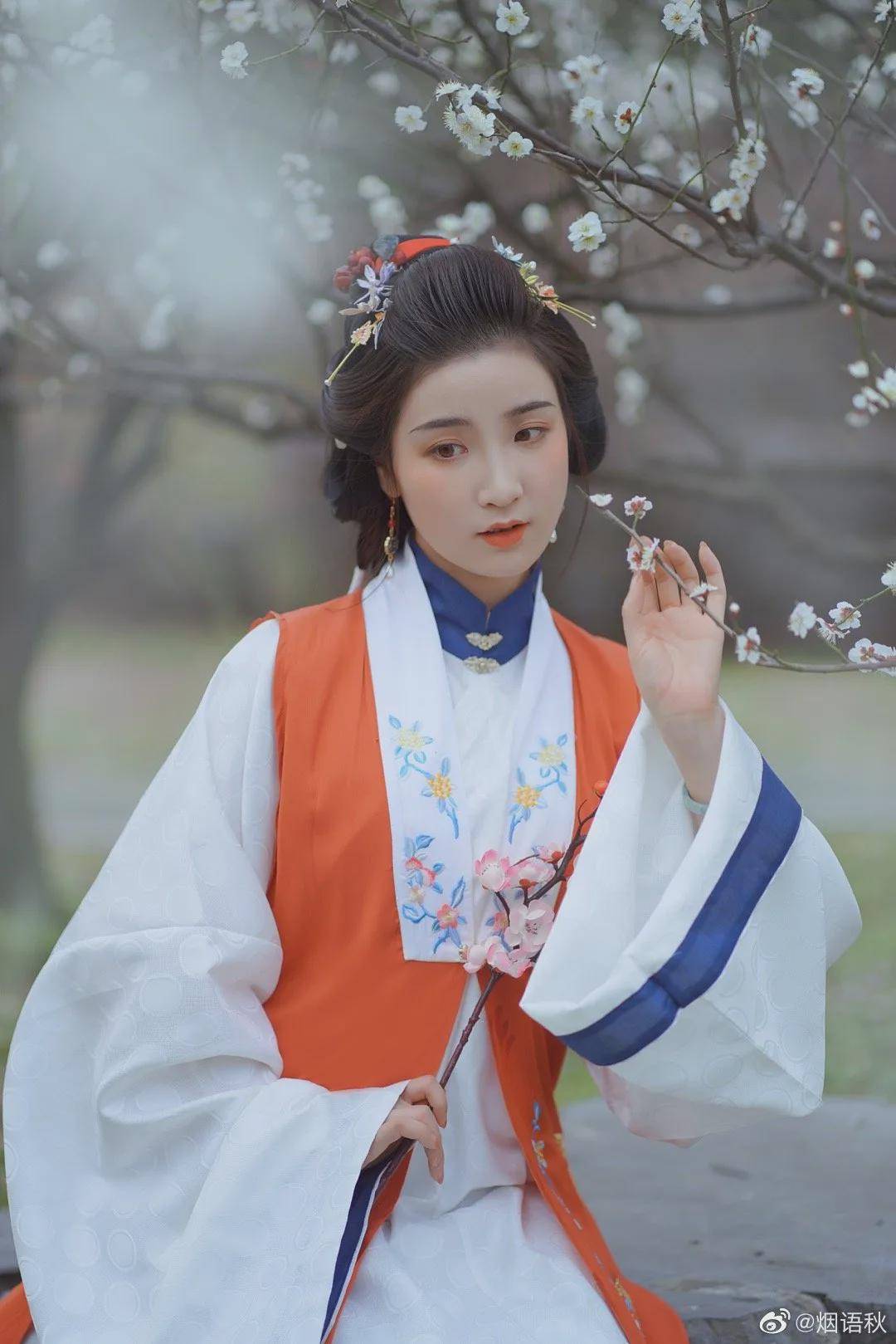 仙女|汉服小仙女：严寒独自开