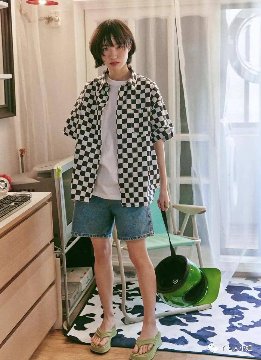 名字|格纹又火了!不同的是,这一次它的名字叫“棋盘格”