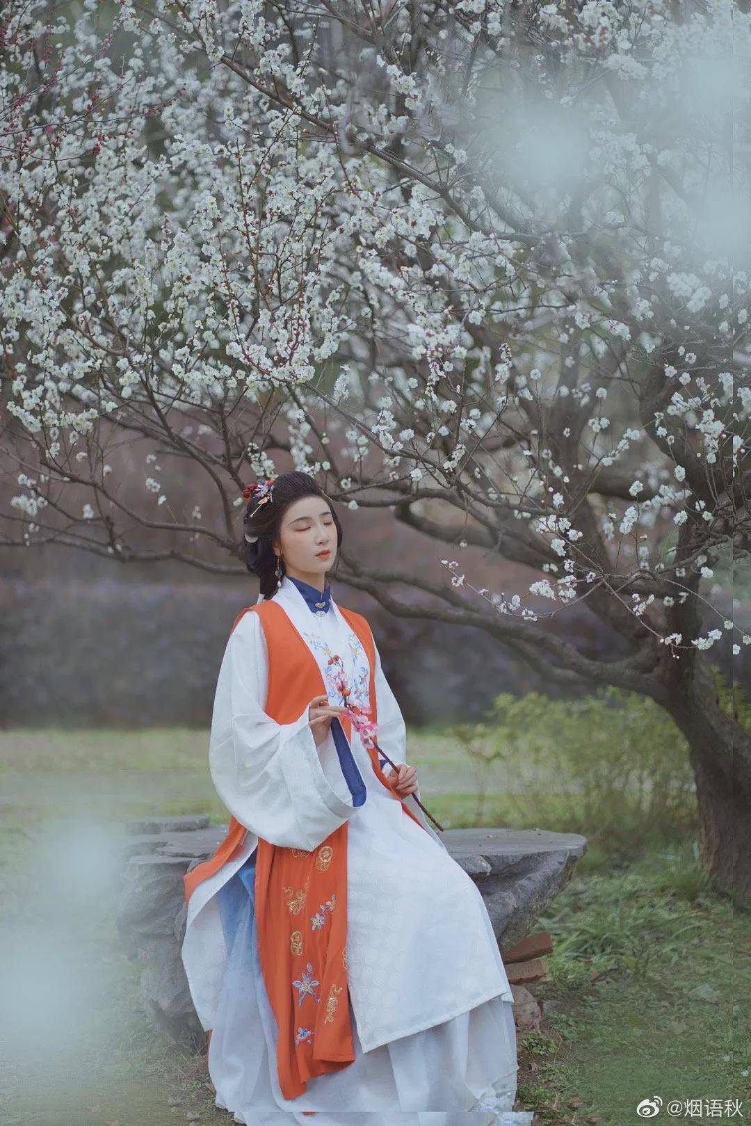 仙女|汉服小仙女：严寒独自开