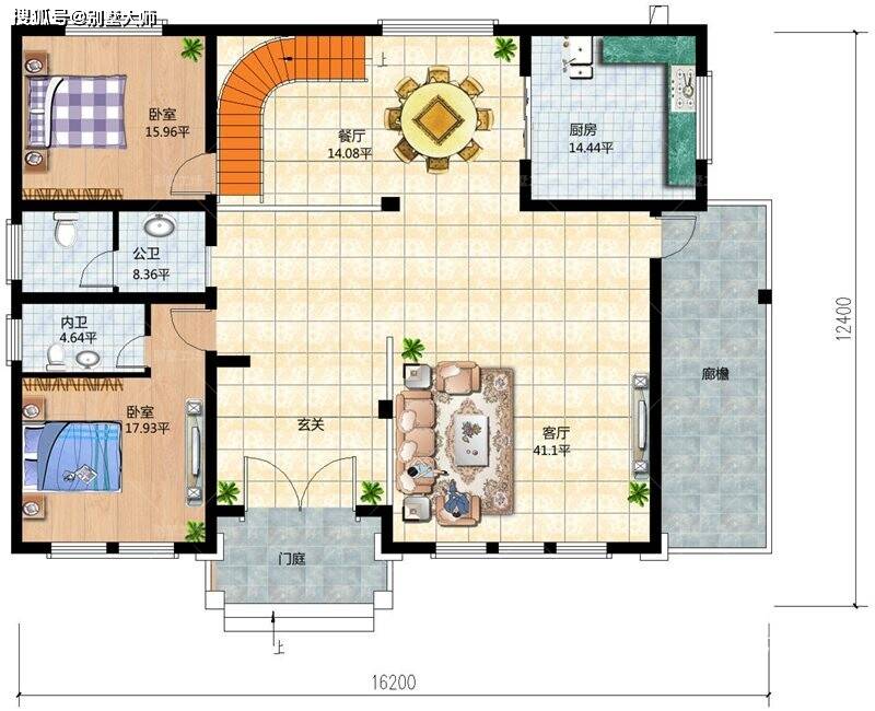 5款超实用的农村二层住宅设计图 值得自建的好户型 公卫