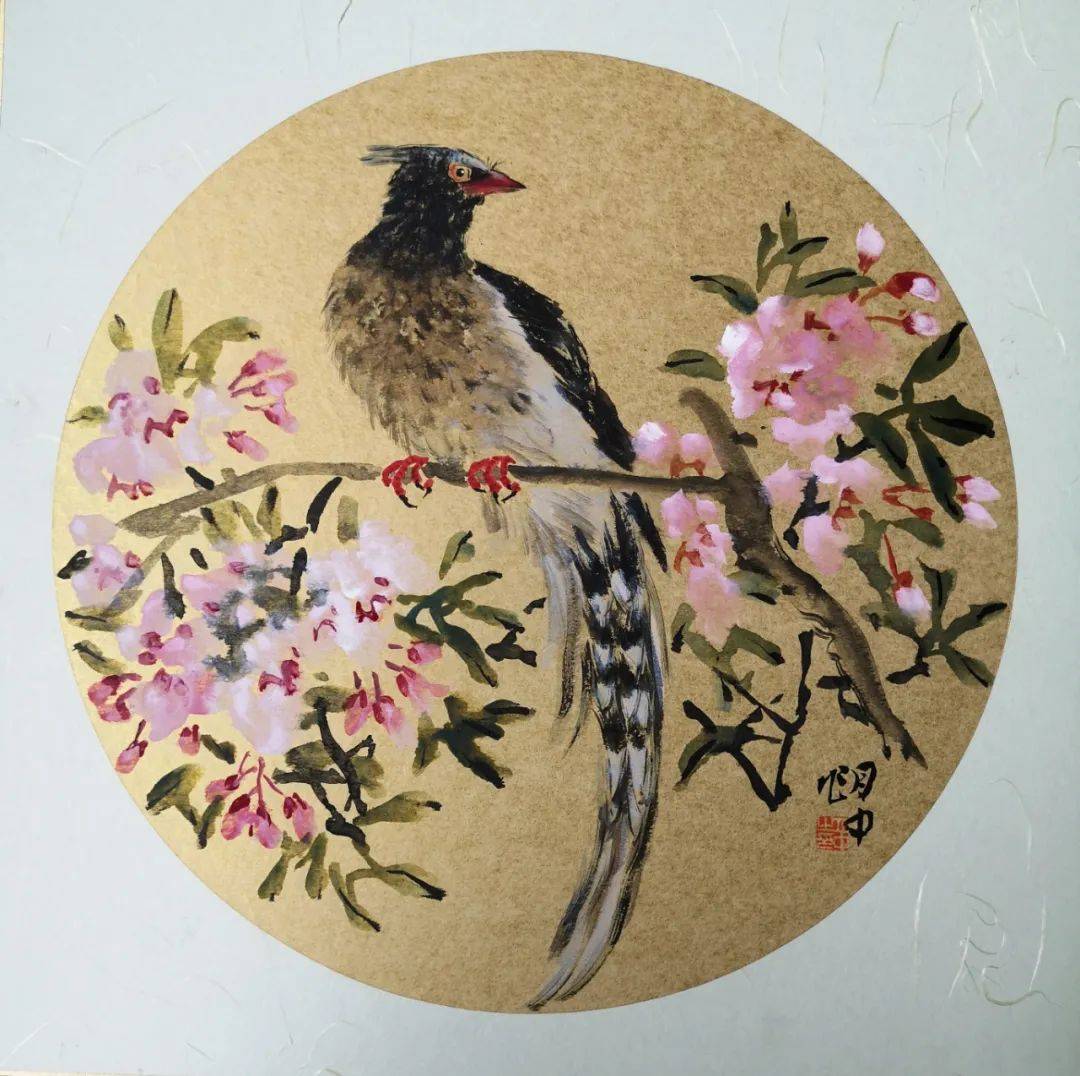 豪放古拙苍劲超逸章月中大写意花鸟画赏析