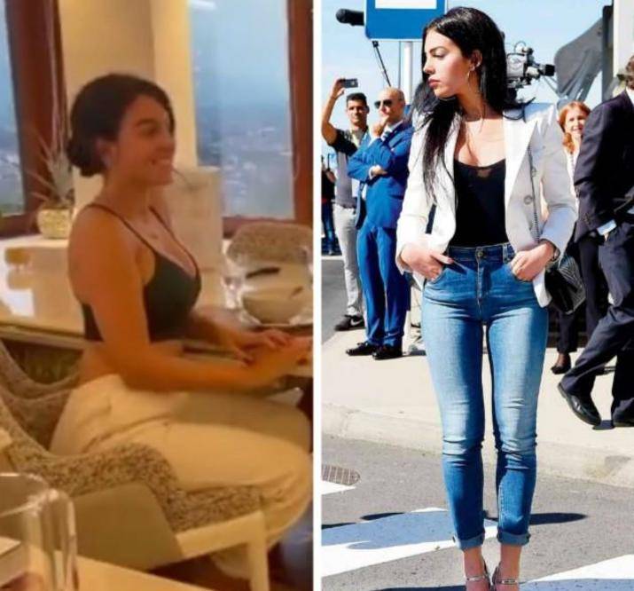 身材|C罗晒家庭晚宴,乔治娜穿衣大胆引争议,沙漏身材穿衣太有曲线美