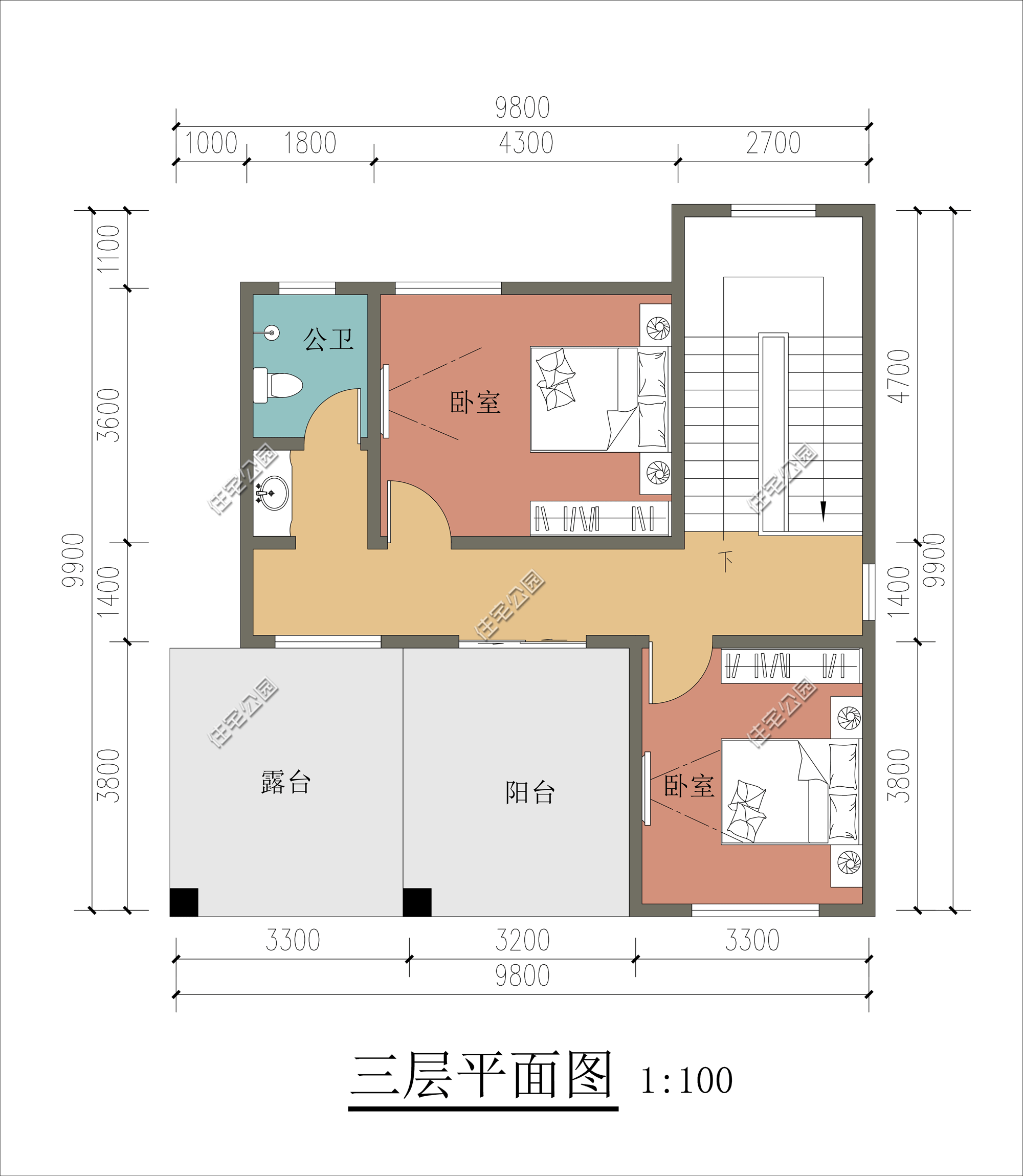 农村有块宅基地开间88米进深99米怎么设计比较好
