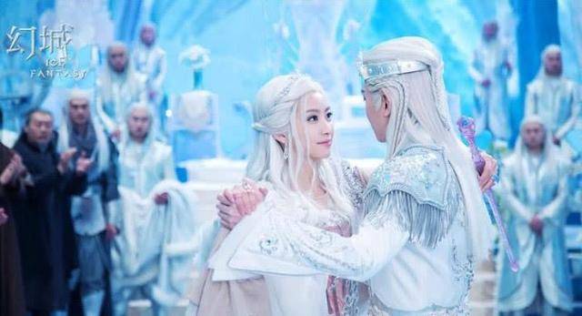 陈乔恩|女星白色古装嫁衣，陈乔恩惊艳宋茜梦幻，杨幂美出新高度