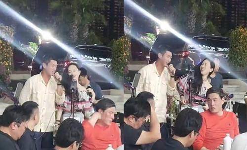 杜江太|霍思燕也太会穿了，穿紧身裤也掩盖不住肚腩，跟杜江太有夫妻相了