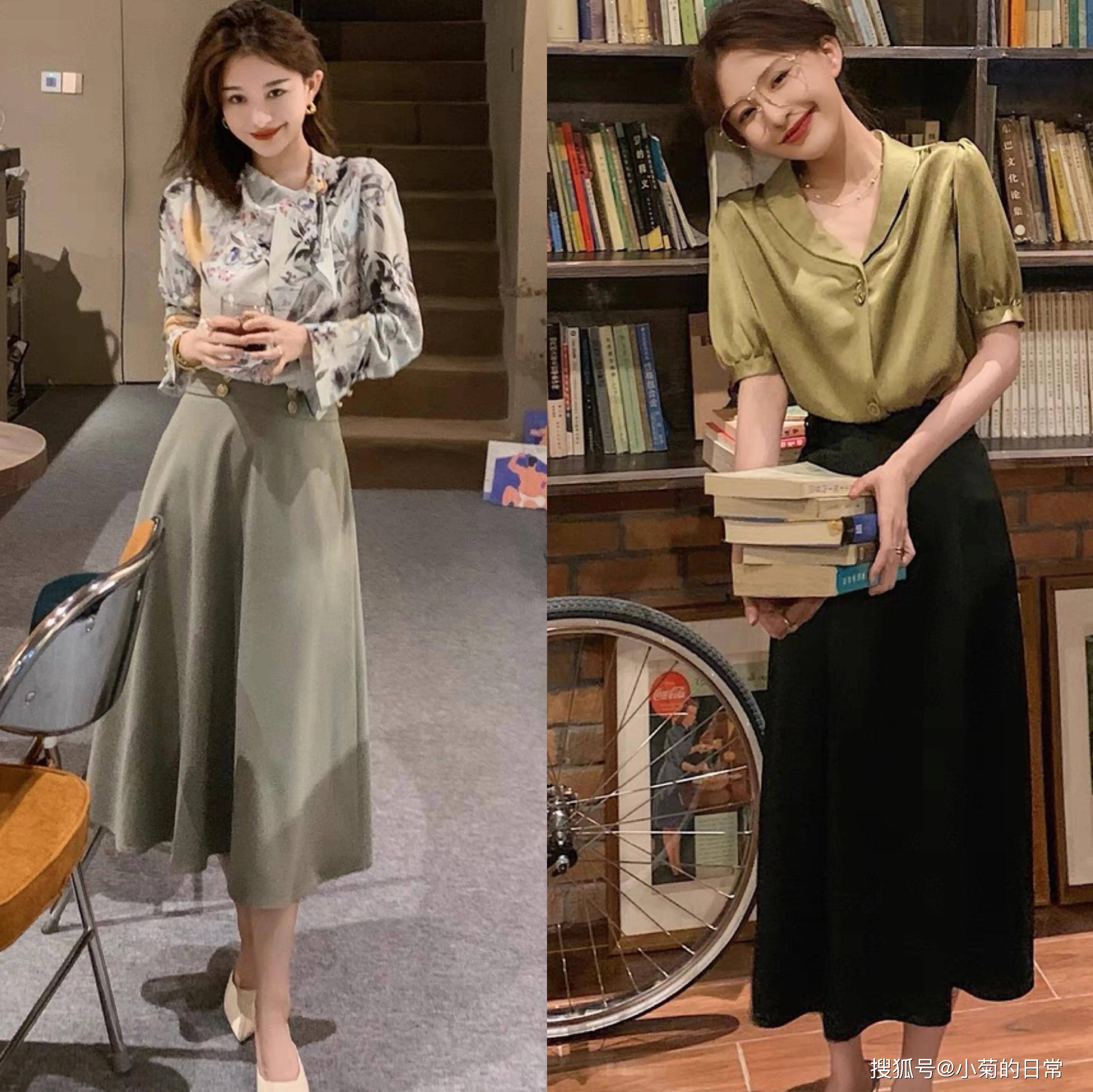 身材|80女生别穿得“紧绷绷”，经典的小轻熟装扮，清新减龄不约束