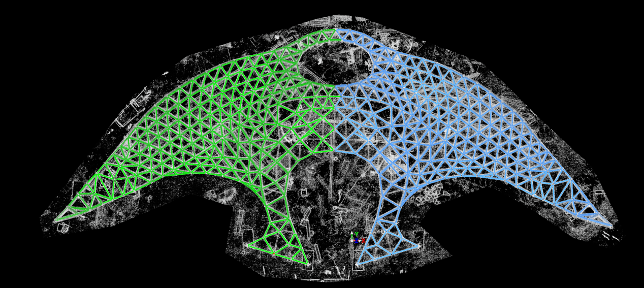 鋼結構三維掃描異形鋼結構三維激光掃描建模