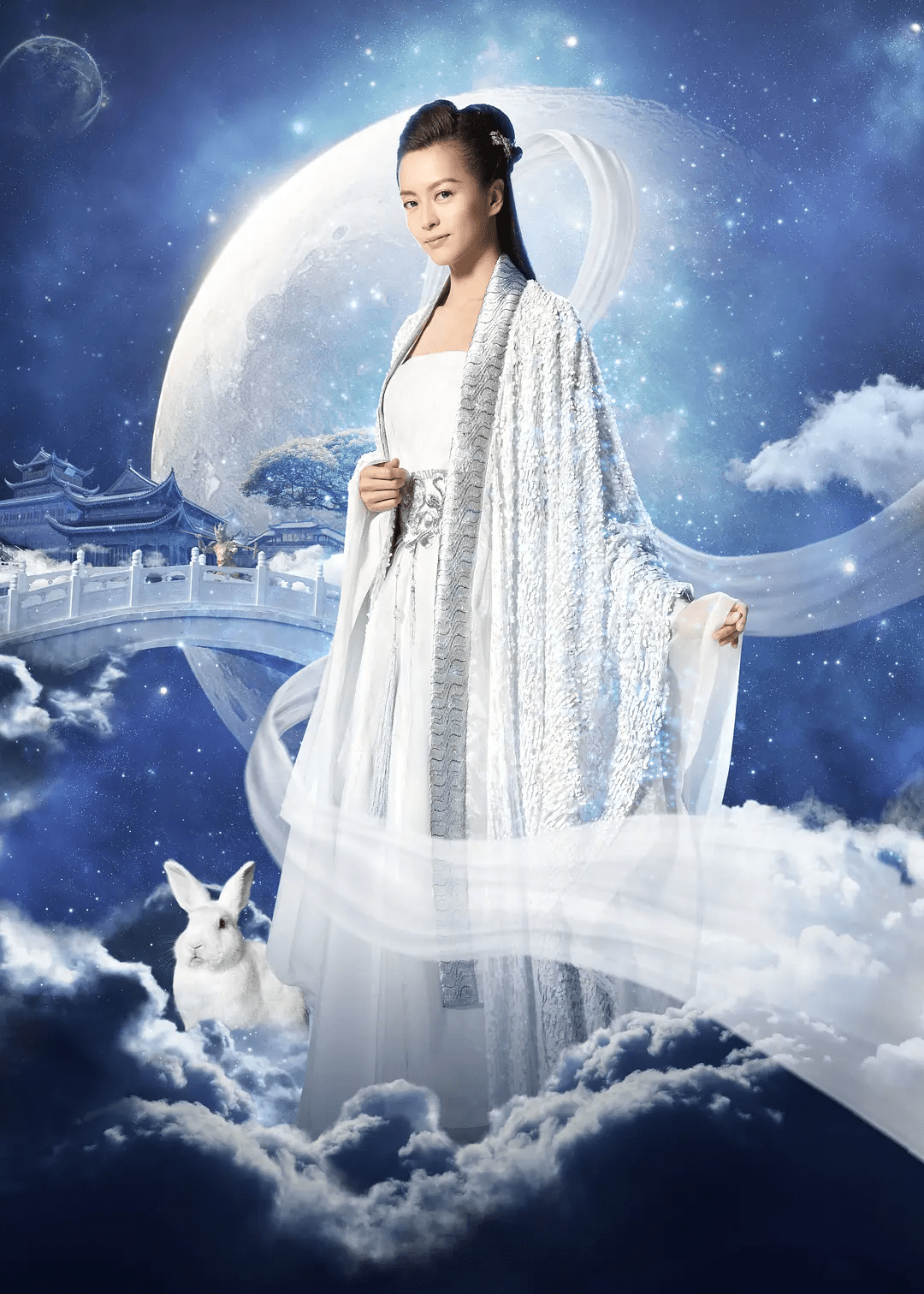 12位"嫦娥姐姐",谁最像仙女,谁在瞎闹?_李欣汝