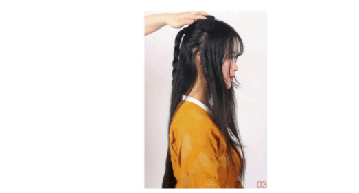 丝带|“娇俏灵动”，黄蓉造型图解