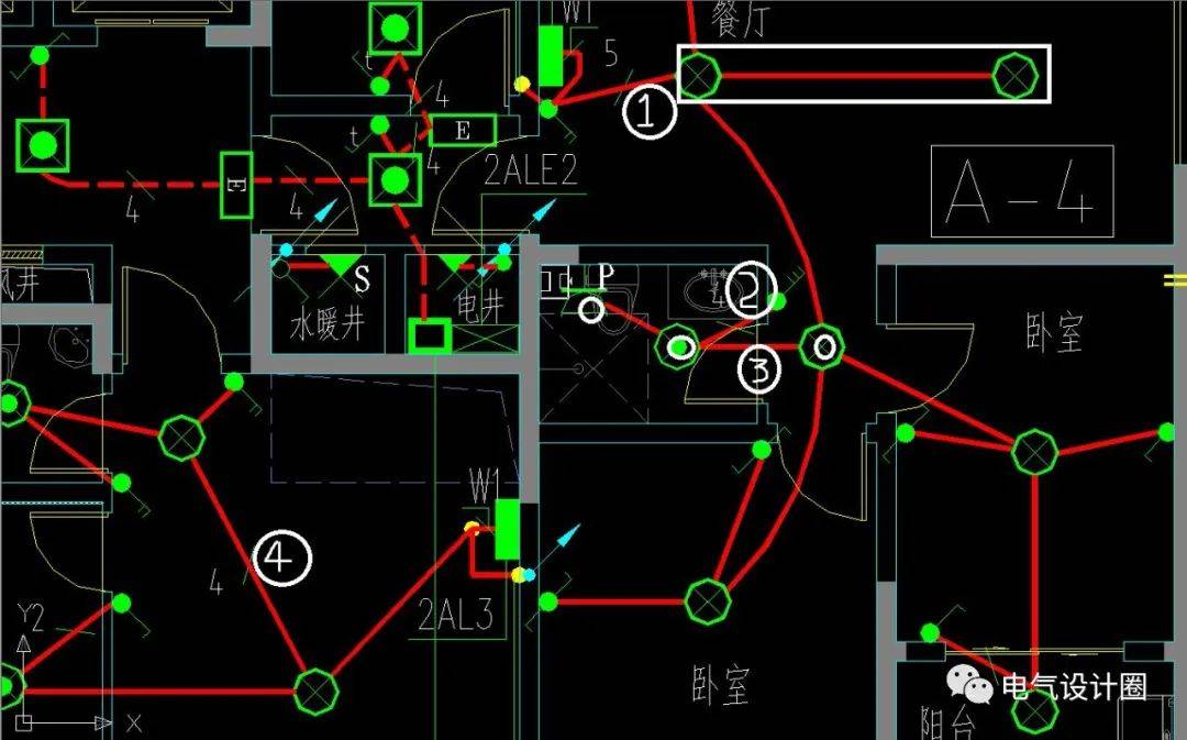 照明設計佈線與電路控制,以及照明平面圖的識讀,新手小白收藏好