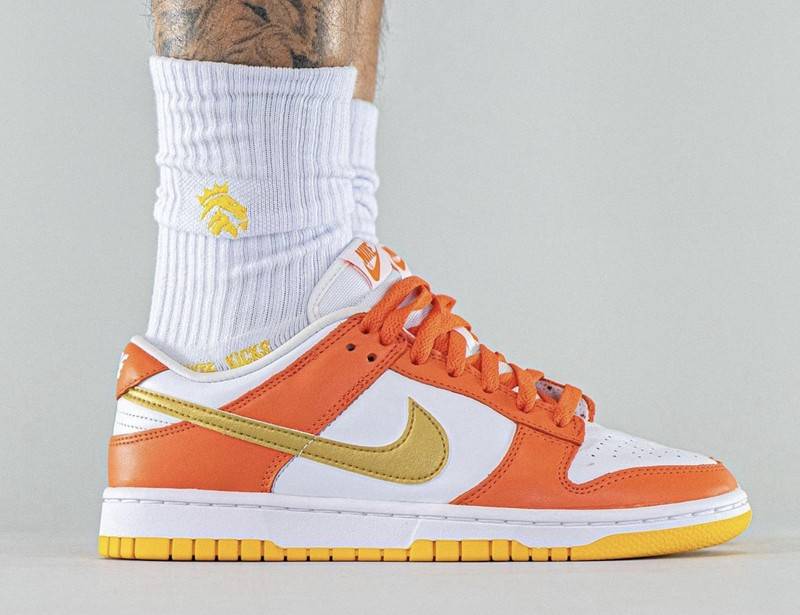 Orange|「金钩雪城」Dunk Low 上脚曝光！传闻即将登场！