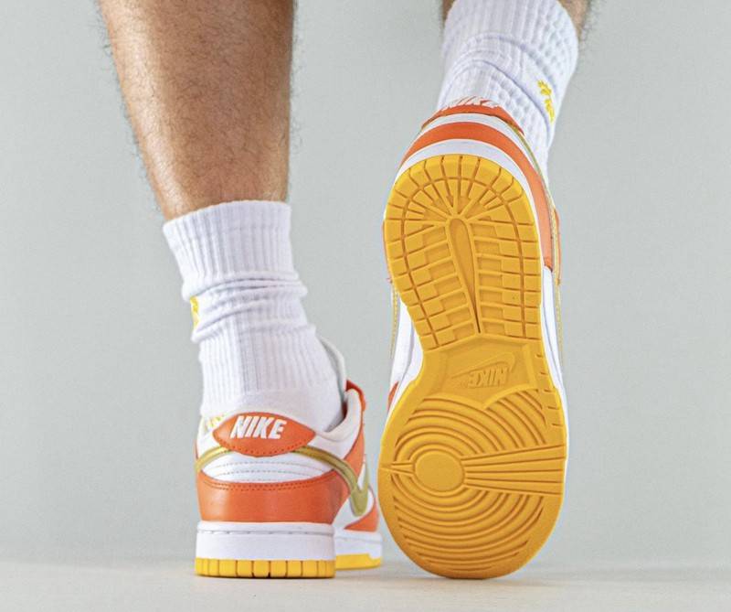 Orange|「金钩雪城」Dunk Low 上脚曝光！传闻即将登场！