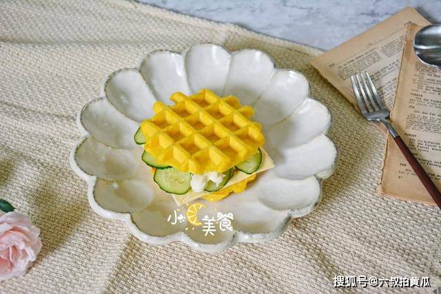 面包|扫除夏天炎热，早餐就吃这饼，咬一口还有馅儿，清爽的早餐