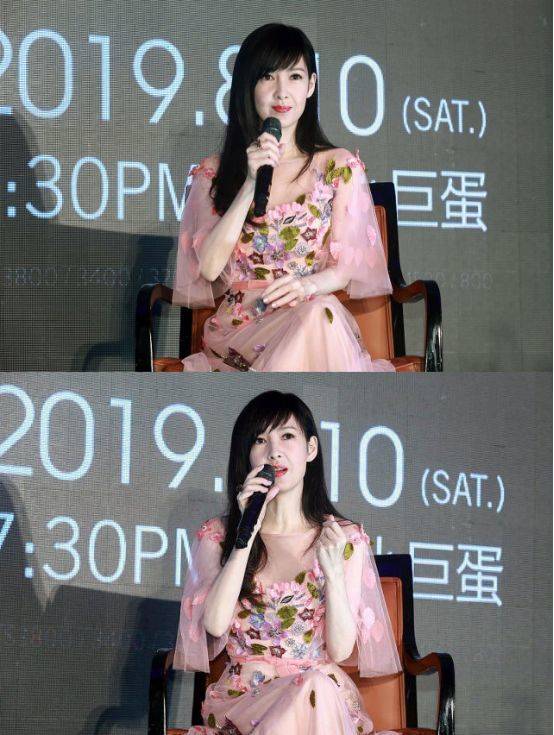 粉色|女人老了像周慧敏这样也挺好，优雅又端庄，穿粉色也依旧动人