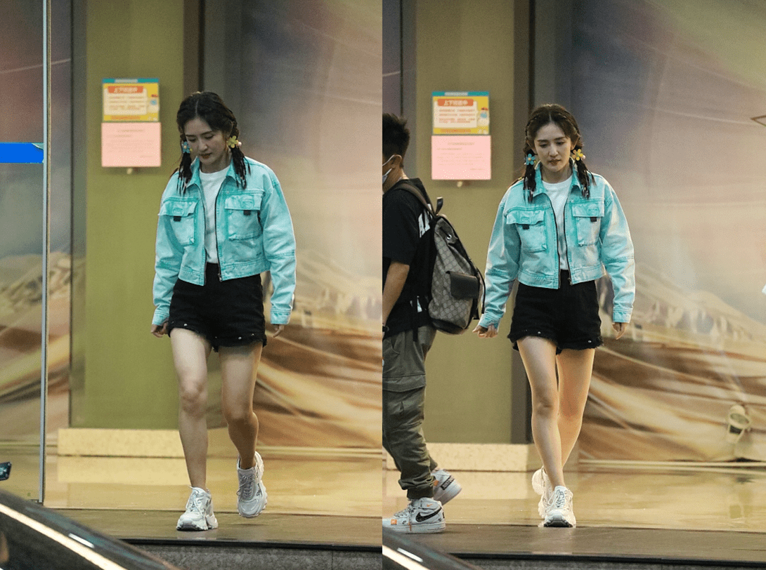 身材|谢娜复工后的穿搭真随性，衣着宽松却不显胖，花哨设计看着更个性