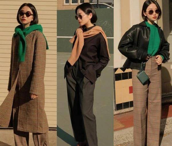 Vivid|小个子亚裔博主靠穿搭成赢家，开春复古休闲风可盐可甜，太会穿了