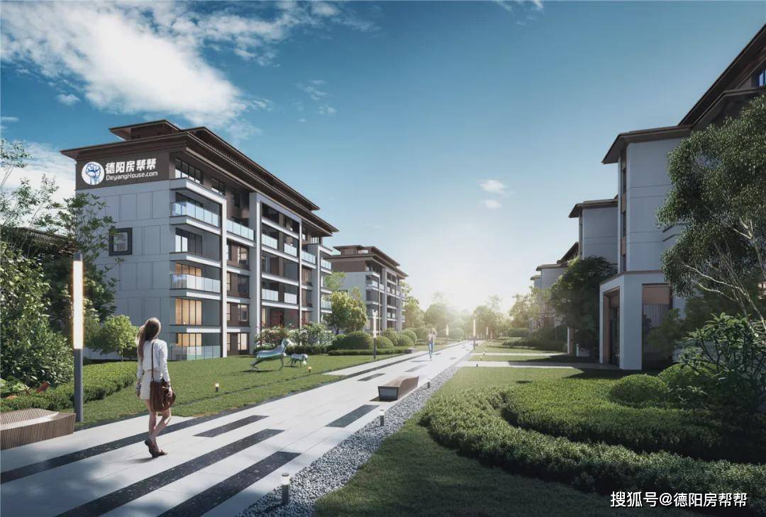 5高低配,旌东新区的新盘叠墅会卖一万几?_德阳
