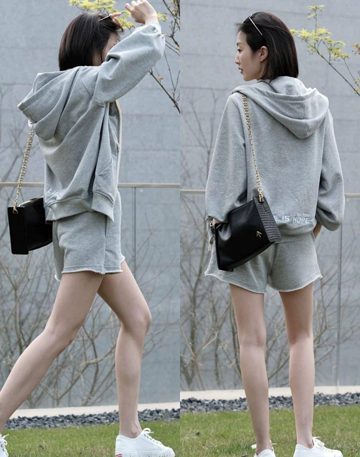 配饰|小个子穿搭那么多,还是她的搭配最简约高级,掌握这几点就行了