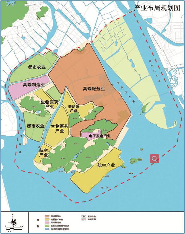 珠海金湾区地图分布图片