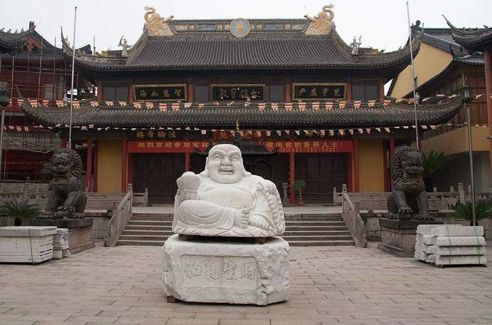 拥有唐代风格建筑的宝林禅寺