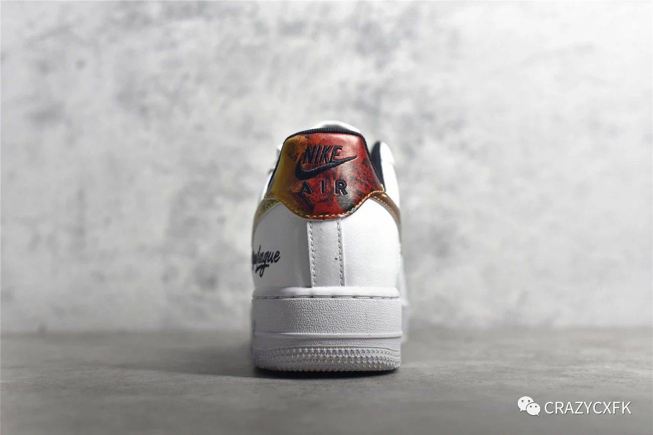 Nike|耐克德鲁联赛 Nike Air Force 1 Low Drew League 空军一号白橙运动鞋