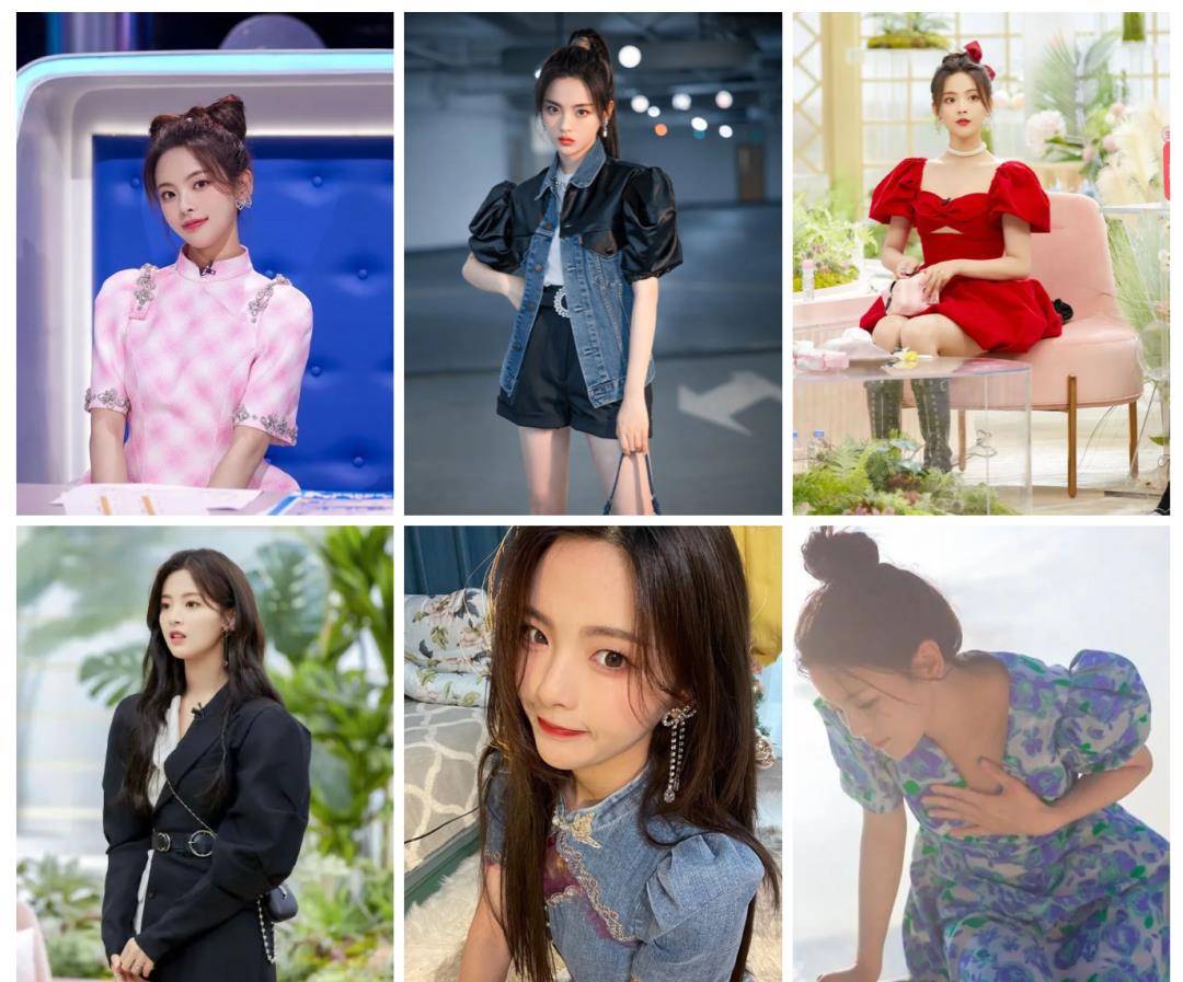 超越|穿搭｜不好意思，杨超越站泡泡袖，我站杨超越