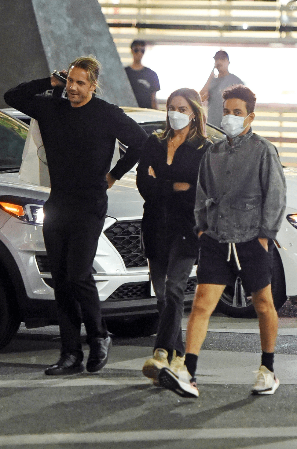 都好|小丑女夫妇逛街太霸气，奥斯卡影帝当电灯泡，3个人气场都好强大