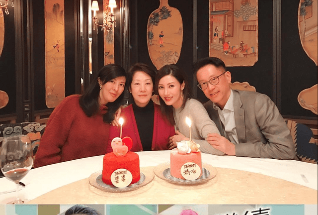 李嘉欣|李嘉欣姐姐生日,她长相平淡妈妈却貌美,嫁二婚富豪比许晋亨还帅