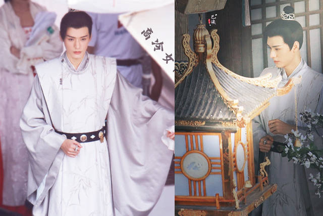 水瞳|迪丽热巴《安乐传》紫衣仙女倾国倾城，韩烨剪水瞳眸太酷了