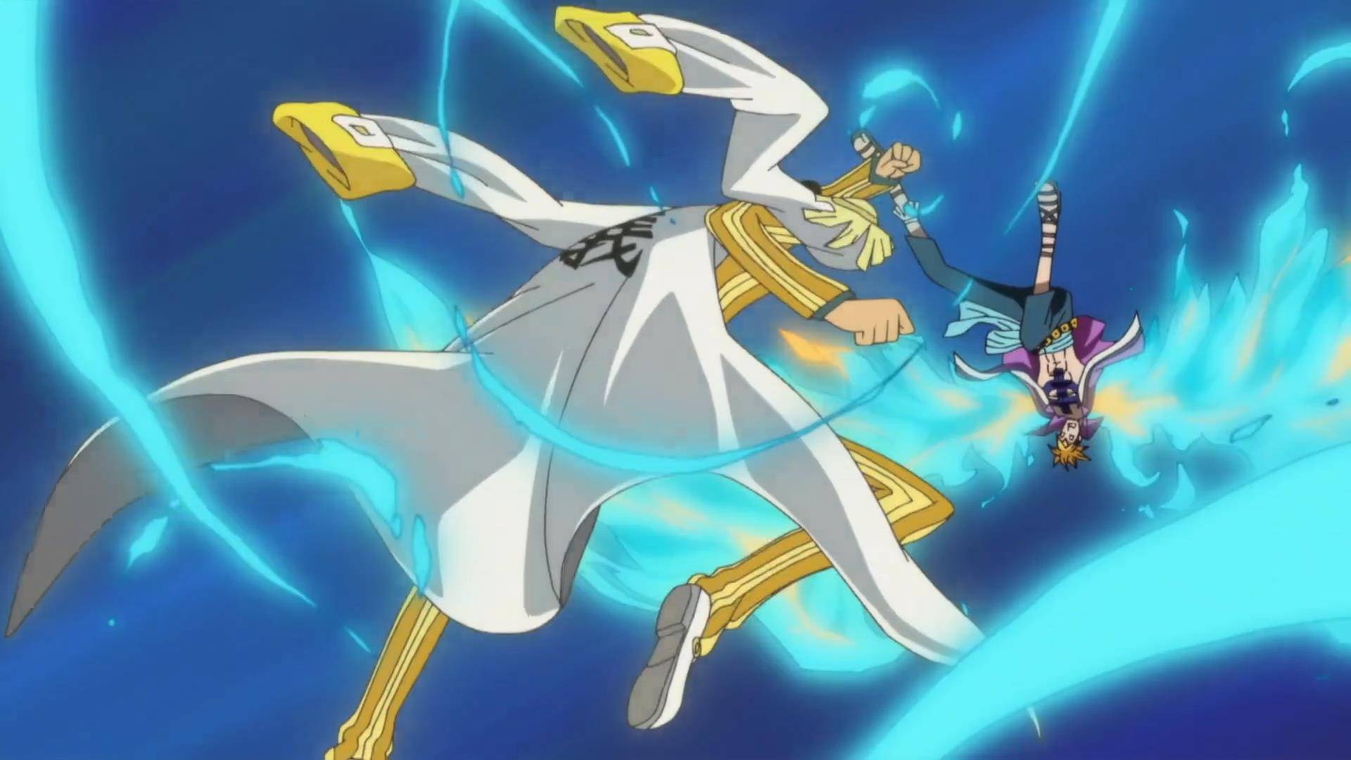 海贼王1023话,马尔科单挑不敌烬,最强"皇副"成笑话?