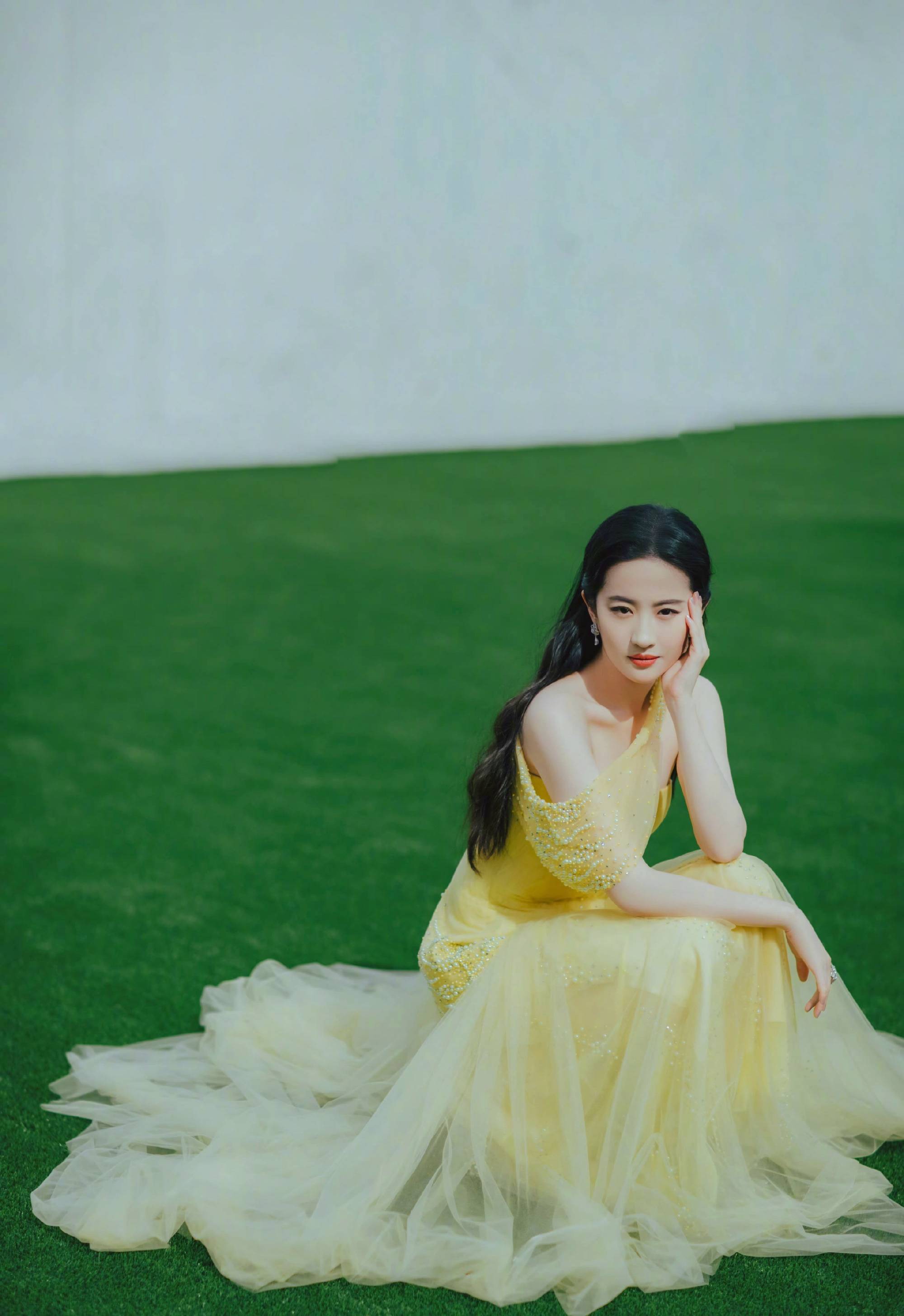 公主|刘亦菲穿上纱裙梦幻又浪漫的精灵公主，戴上皇冠是高贵典雅的清冷型气质女神