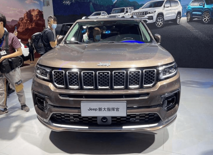2021成都车展新款jeep大指挥官正式上市