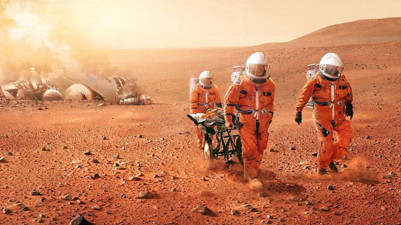 火星上发现人图片