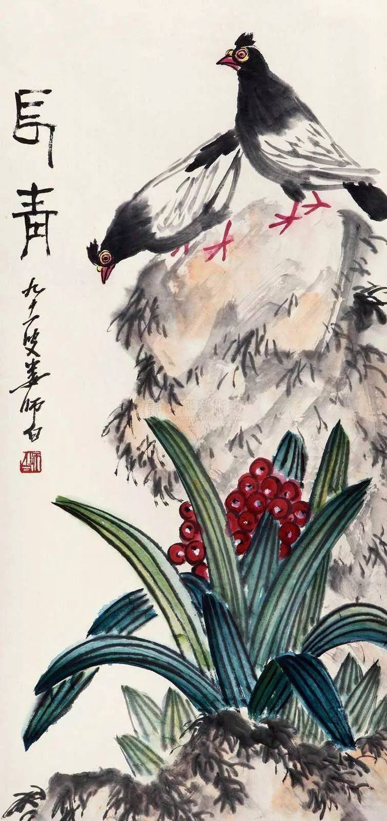 更多作品欣赏《师白百年61德艺双馨——纪念国画大师娄师白诞辰一百