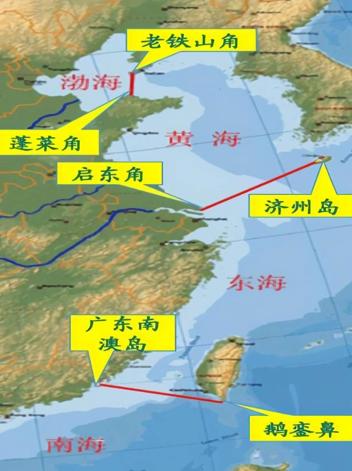 原創同是海水黃海和渤海交匯處為什麼不相融