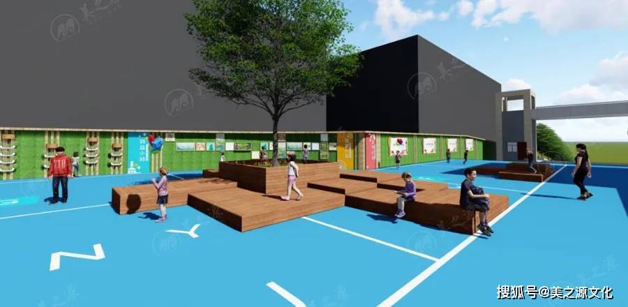 情系彼此——遵义市播州区第一小学翰林校区环境文化建设_围墙