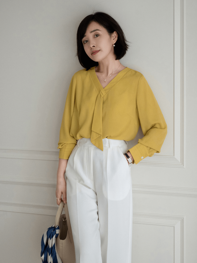 高跟鞋|衬衫如何穿？建议这5种单品搭配，随便一穿都很高级，漂亮大气