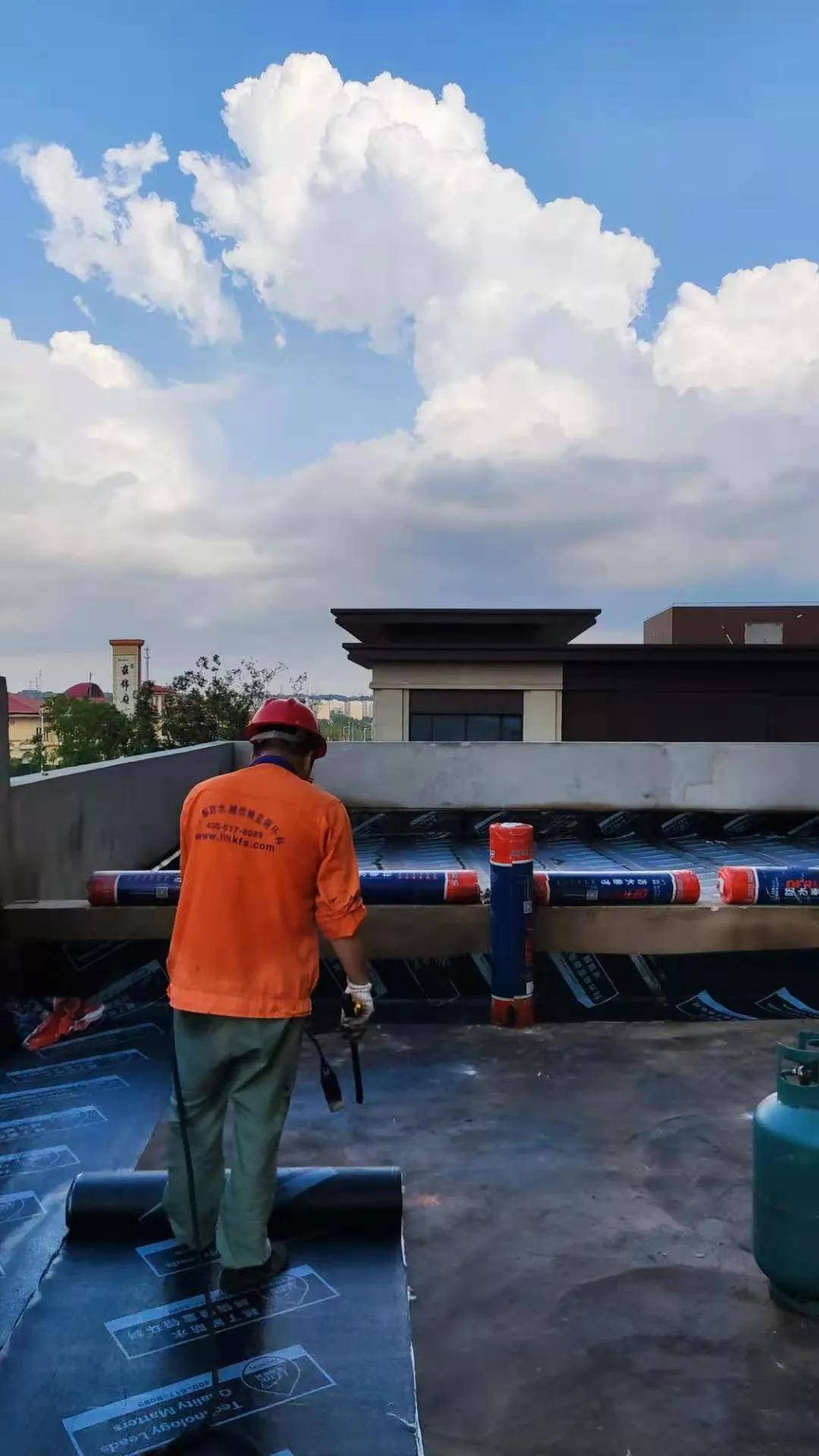 一大波工地美图高能来袭~发现蓝翎施工之美!