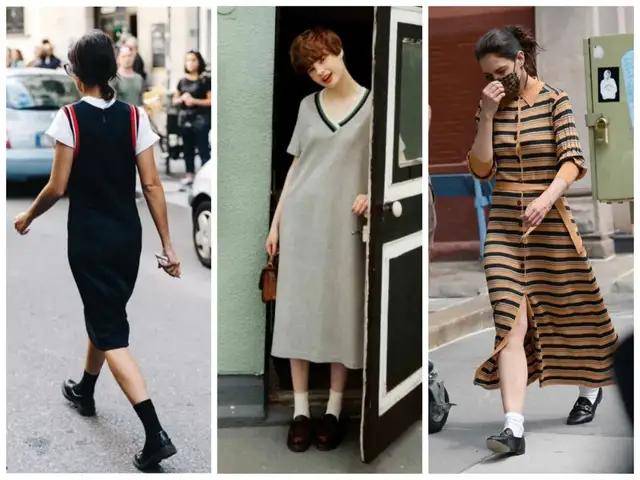 袜子|乐福鞋有新搭法啦！快来时髦告别老寒腿