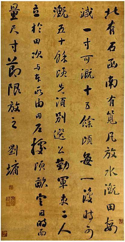 你听说过浓墨宰相、淡墨探花吗?他们可是清朝著名的书法家_刘墉相