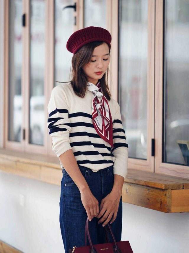 显得|这才是真正时髦又实用的穿搭,时尚又保暖,怎样都很美