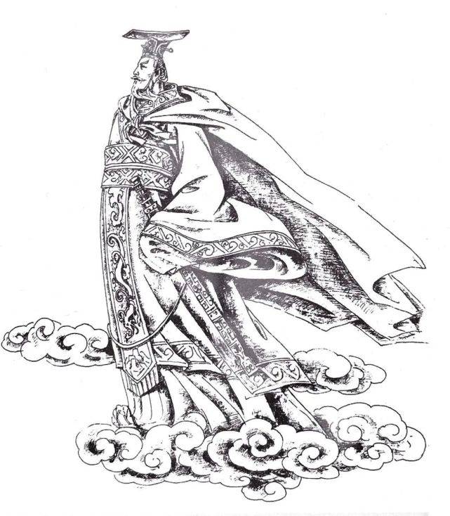 周穆王画像西王母画像之一神话作为天池文化的起源,可以追溯到先秦.