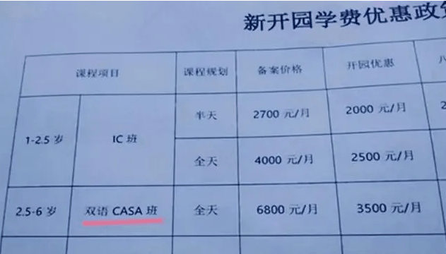 学期|幼儿园开学，看到新学期“缴费单”后，家长不敢有生三胎想法