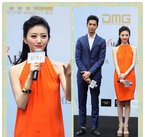 设计|景甜的眼妆是不是太浓了，和张柏芝穿相似的裙子，却看不出年龄差